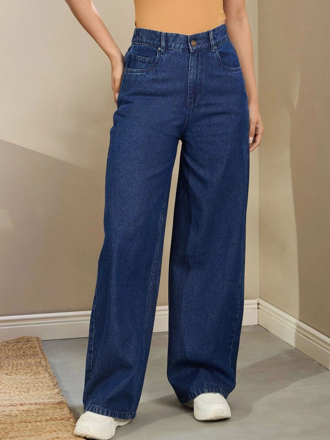 stylefabs Women Loose Relaxed Fit High-Rise Jeans - view 1