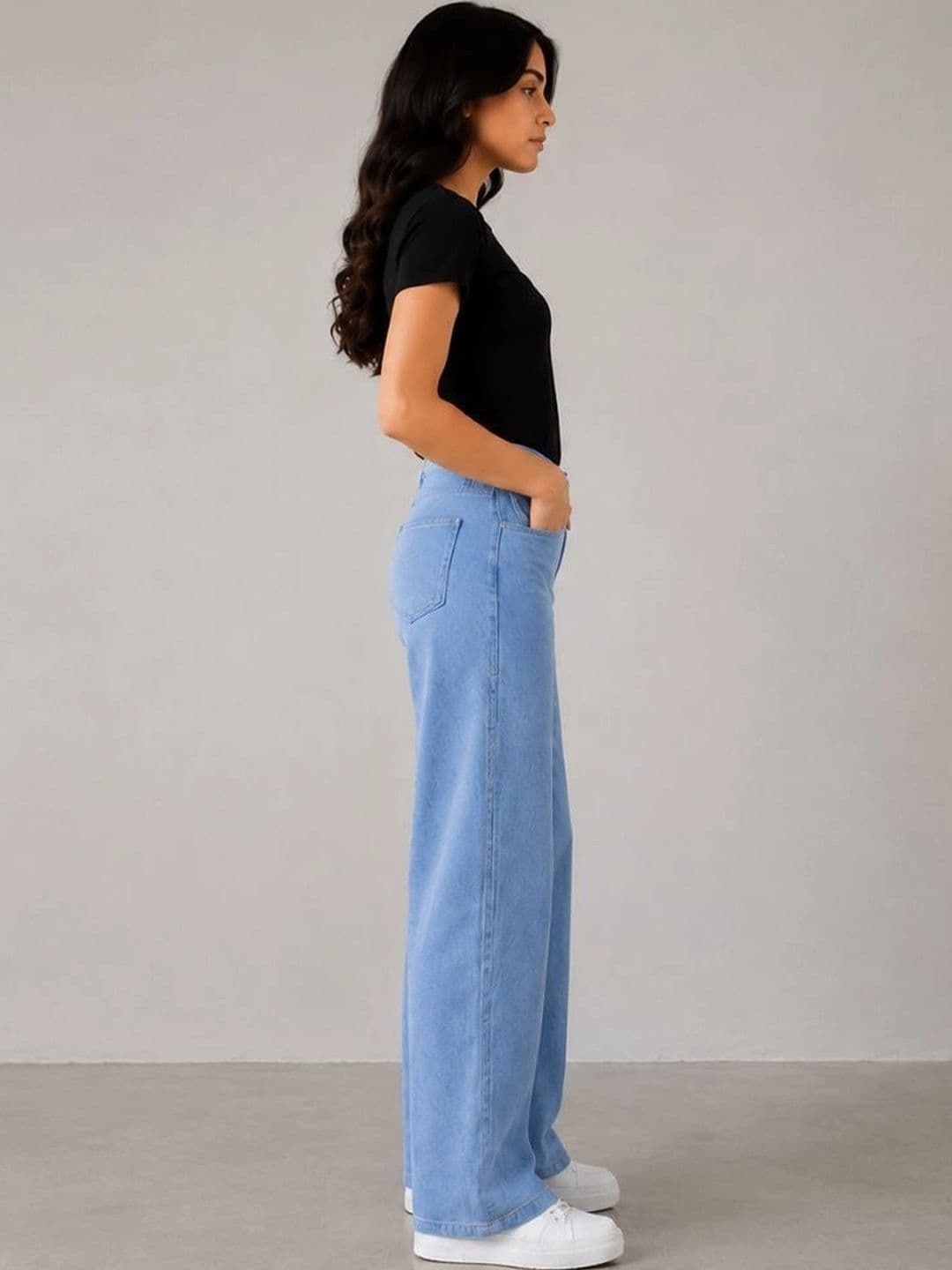 COMFITS Women Classic Regular Fit Mid-Rise Stretchable Jeans thumbnail 5