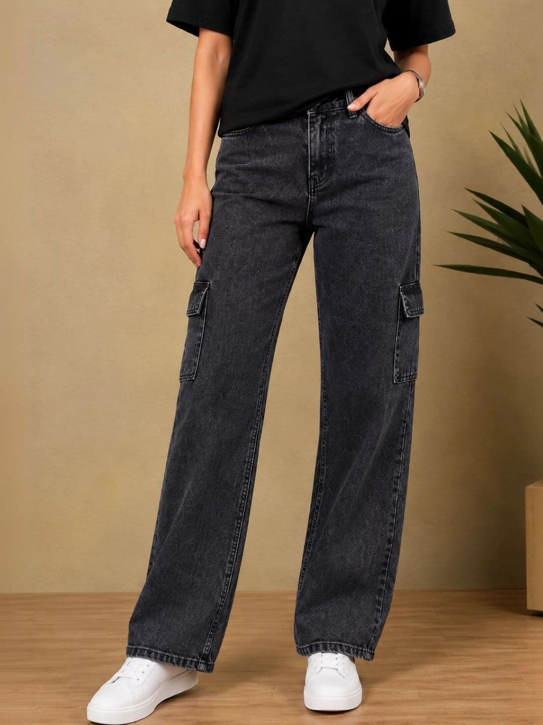 jeancherry Women Classic Regular Fit Mid-Rise Stretchable Jeans - view 1