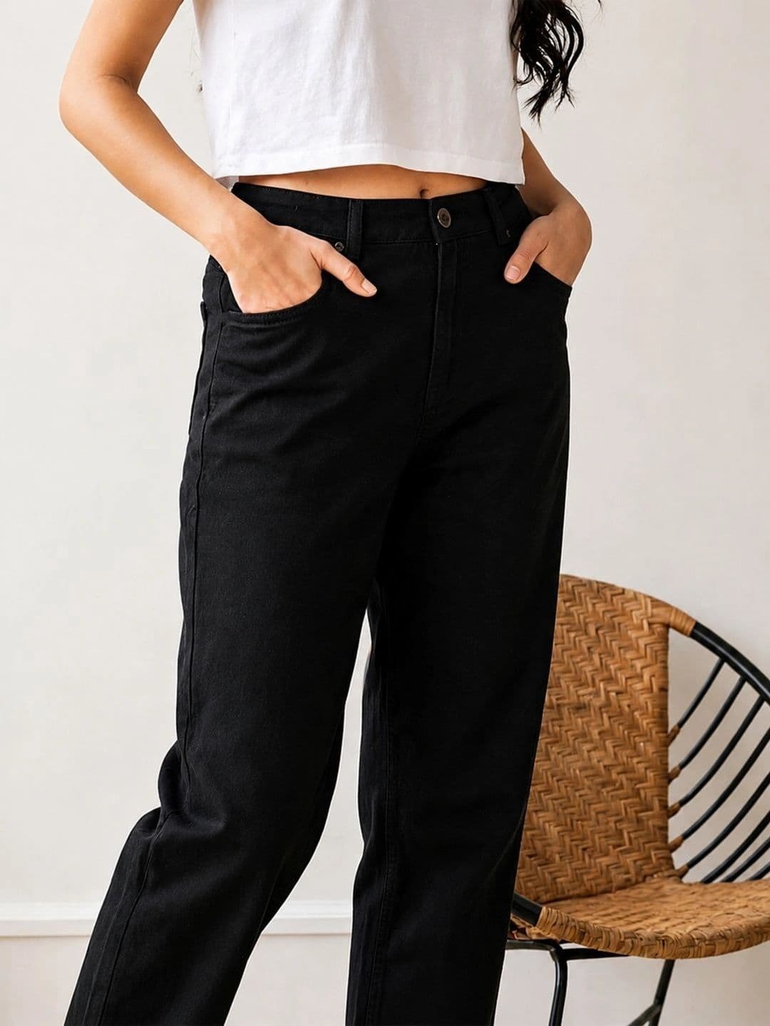 FLARING Women Classic Regular Fit Mid-Rise Stretchable Jeans thumbnail 2