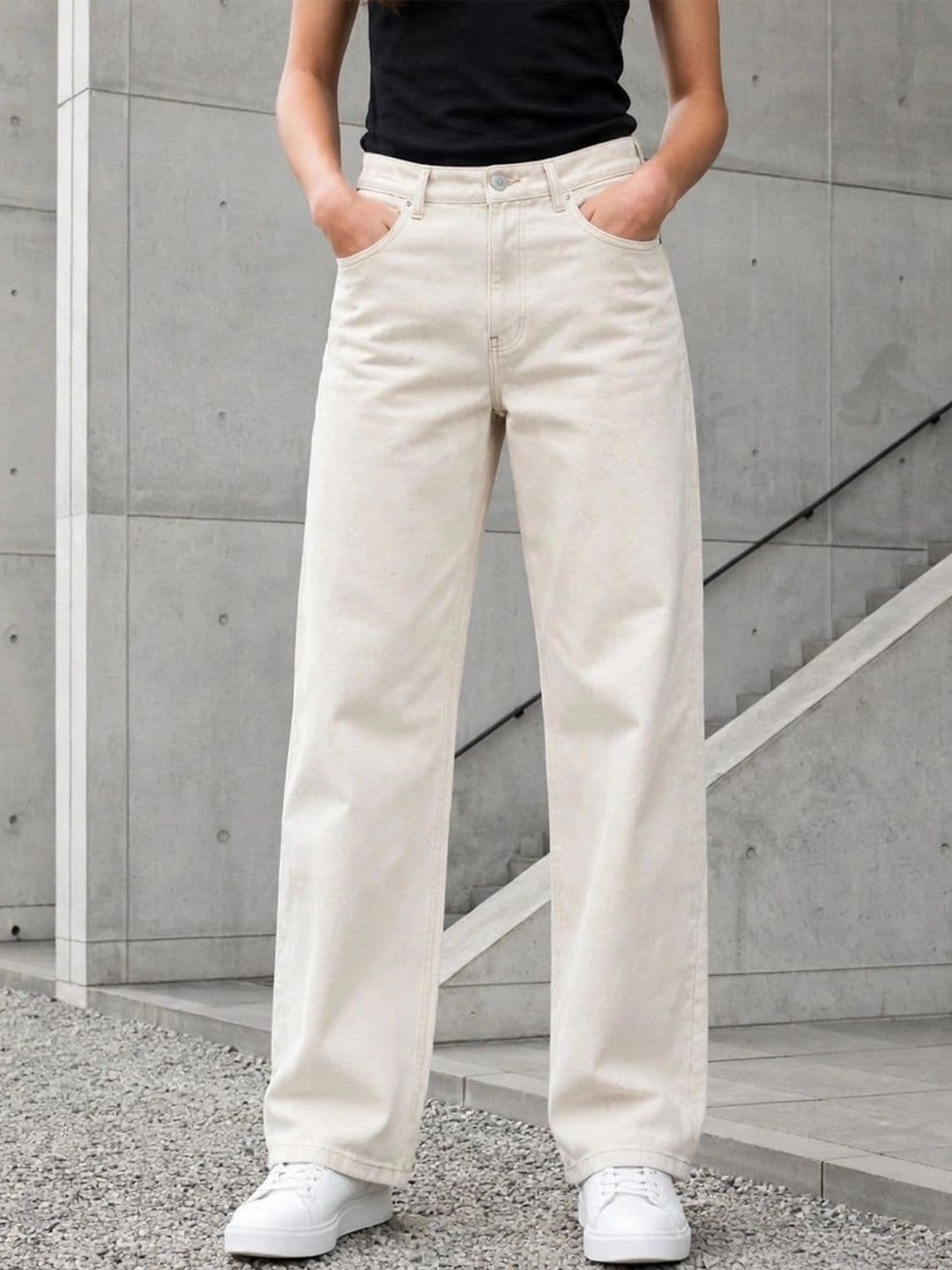 Encrypt Women Classic Regular Fit Mid-Rise Stretchable Jeans - view 1