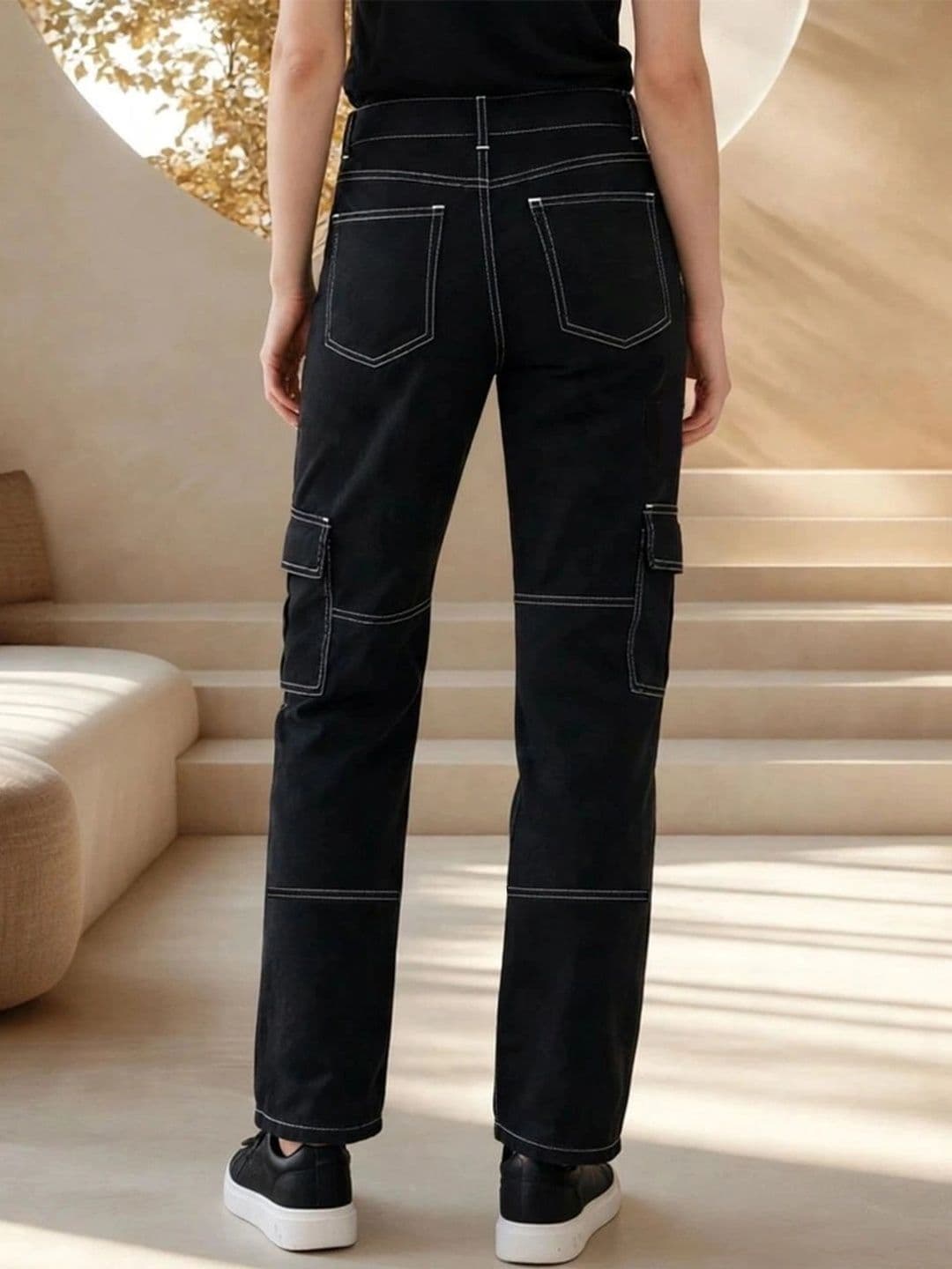COMFITS Women Classic Regular Fit Mid-Rise Stretchable Jeans thumbnail 2