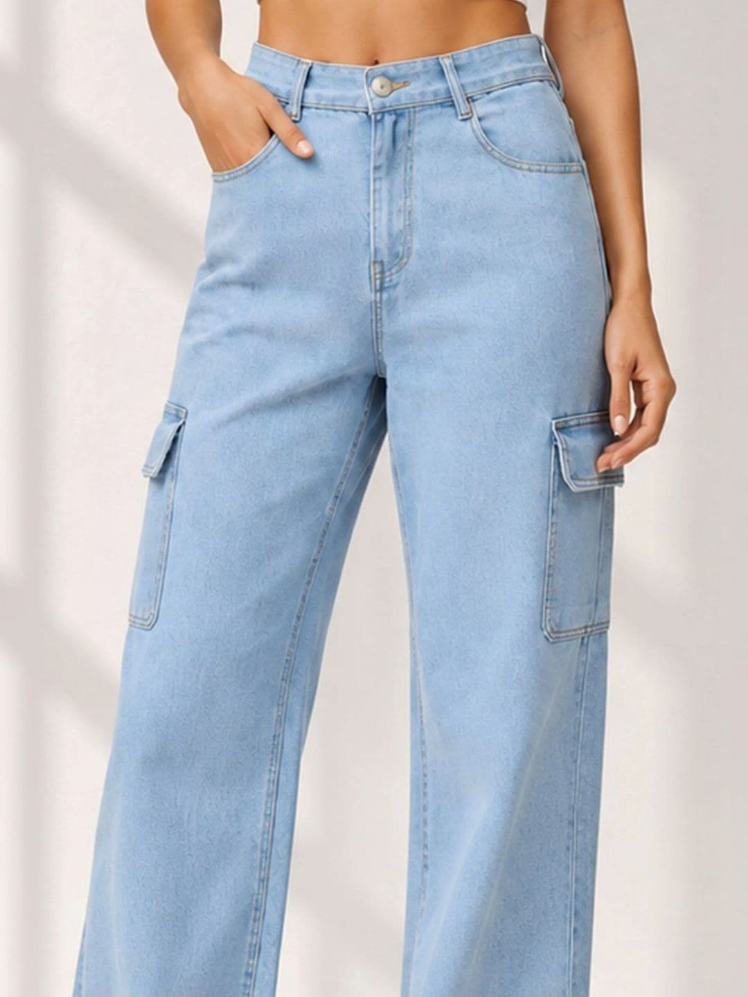 jeancherry Women Classic Regular Fit Mid-Rise Stretchable Jeans thumbnail 5