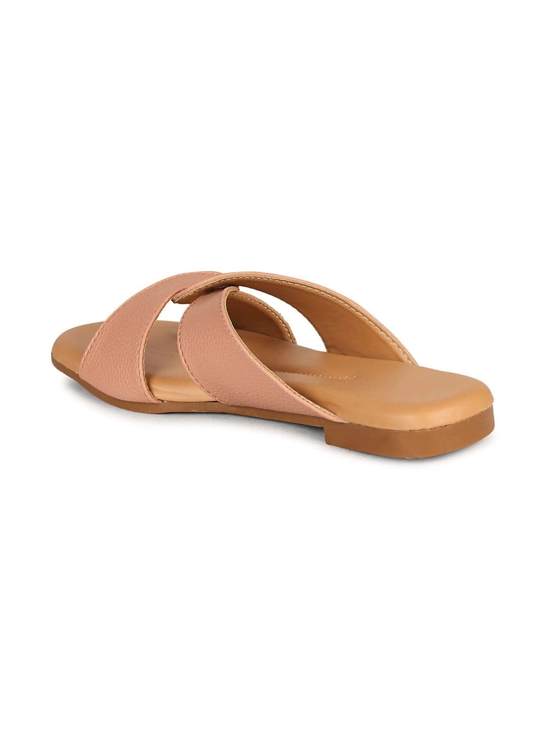 Moda Rapido Women Textured Open Toe Flats thumbnail 2