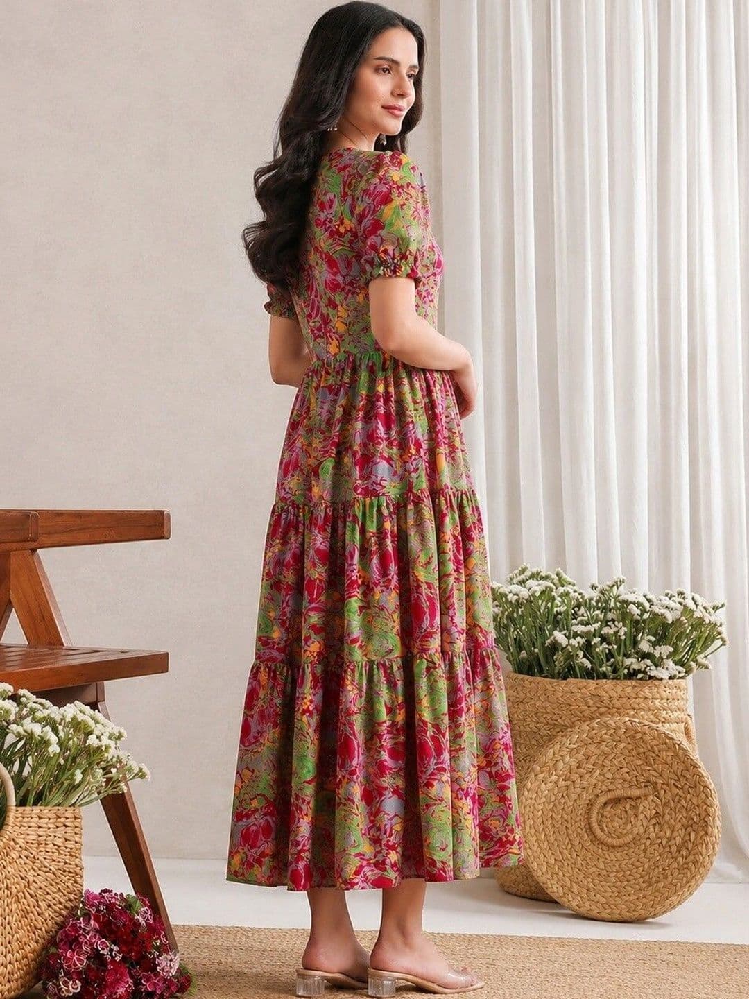 PRESHA Women Printed Kurta thumbnail 5