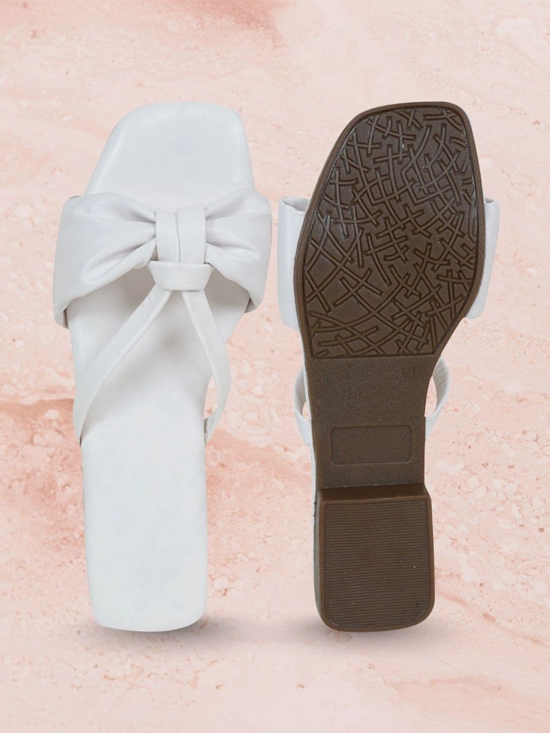 DressBerry Women Open Toe Flats with Bows thumbnail 5