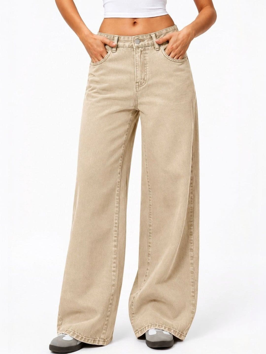 STEPLE DENIMS Women Loose Mid-Rise Jeans - view 1