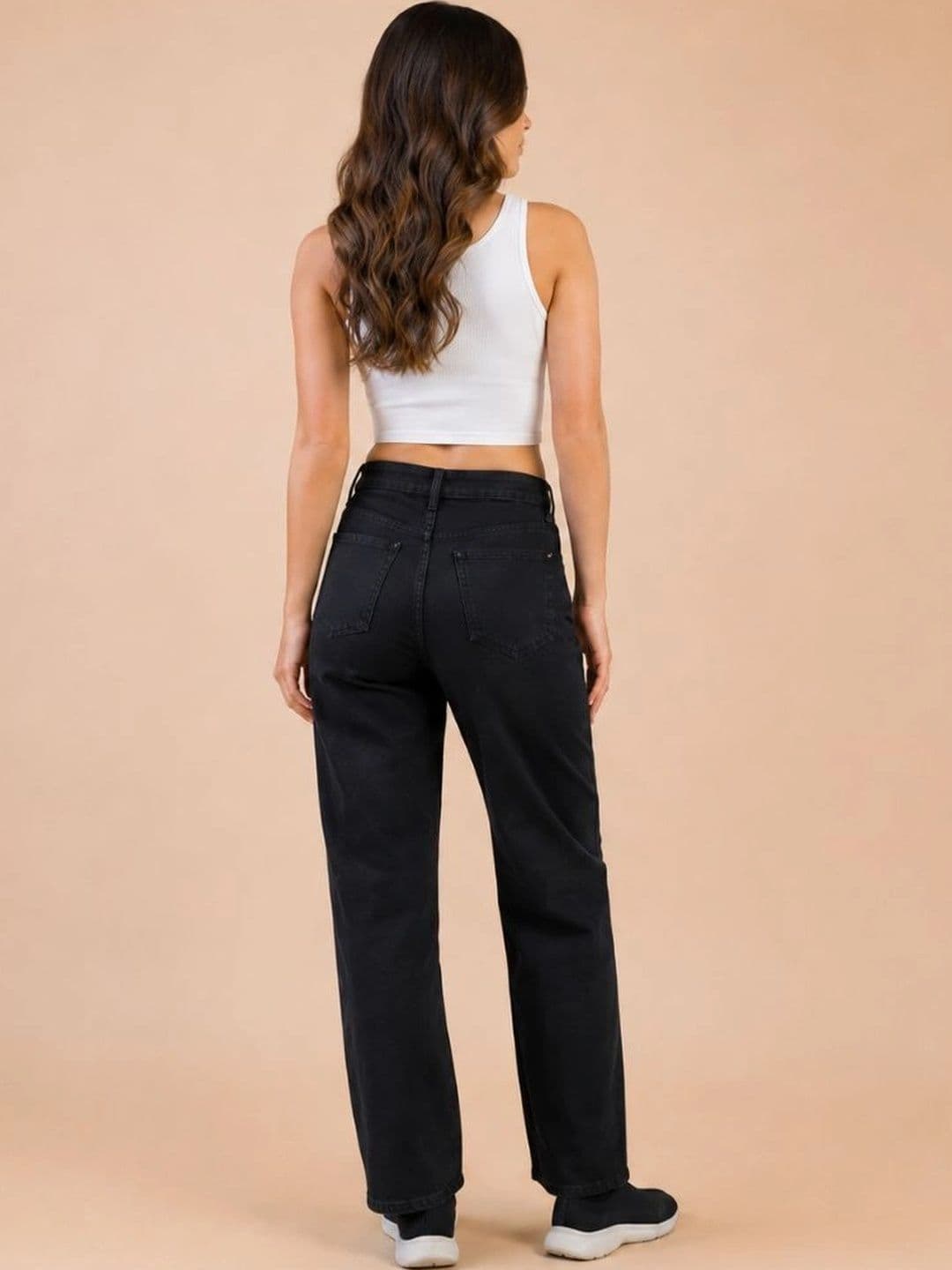 COMFITS Women Classic Regular Fit Mid-Rise Slash Knee Stretchable Jeans thumbnail 5