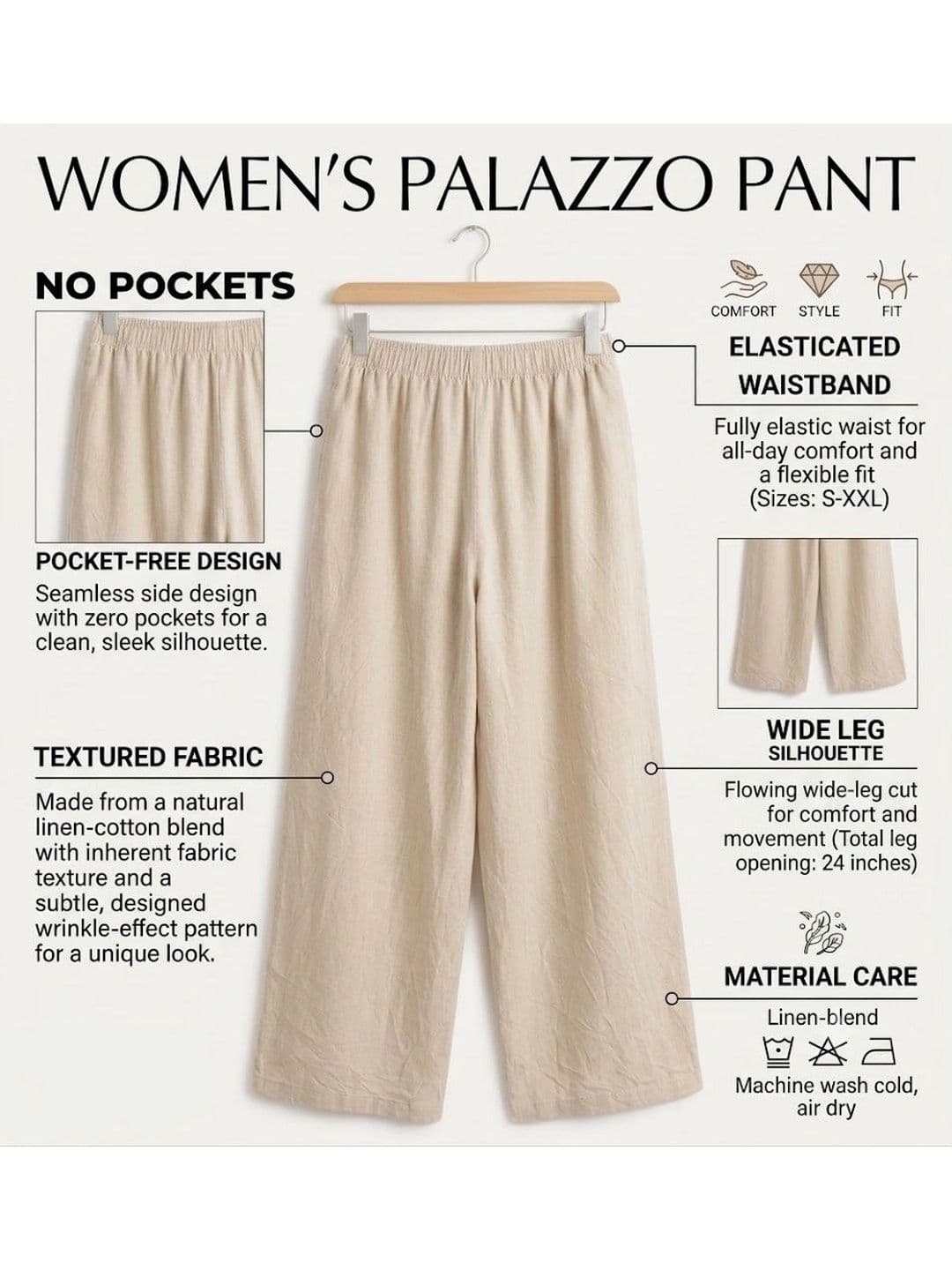 Alexvyan Women Knitted Palazzos thumbnail 6