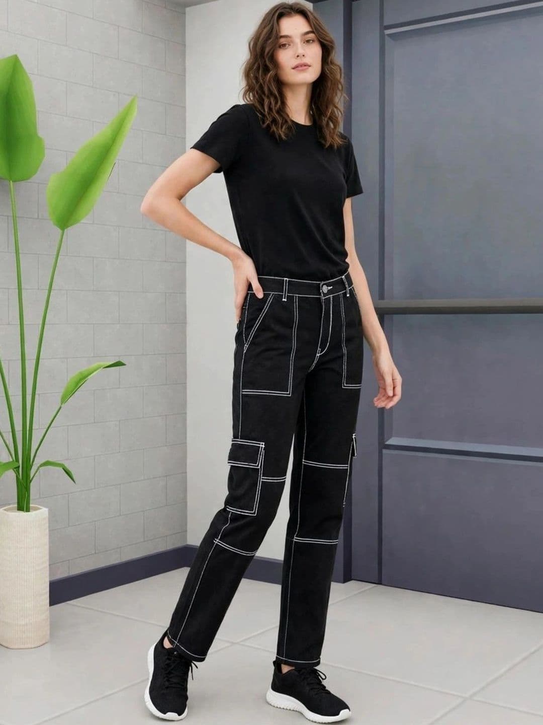 FLARING Women Classic Regular Fit Mid-Rise Stretchable Jeans thumbnail 3