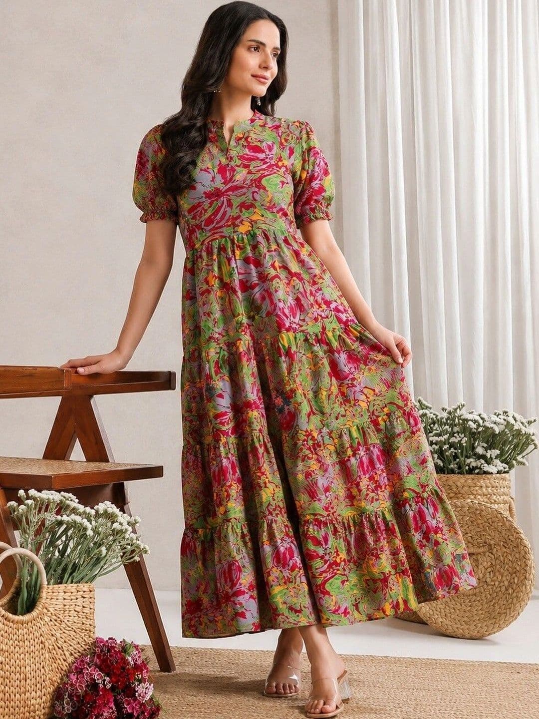 PRESHA Women Printed Kurta thumbnail 2