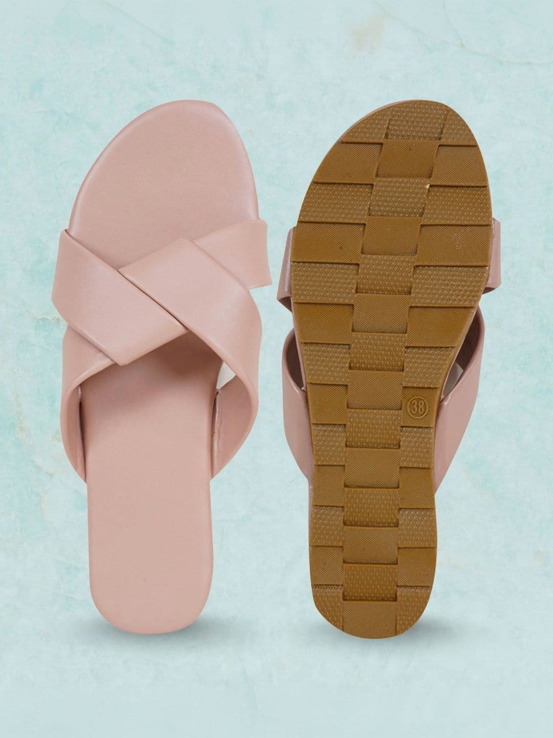 Mast & Harbour Women Open Toe Flats thumbnail 5