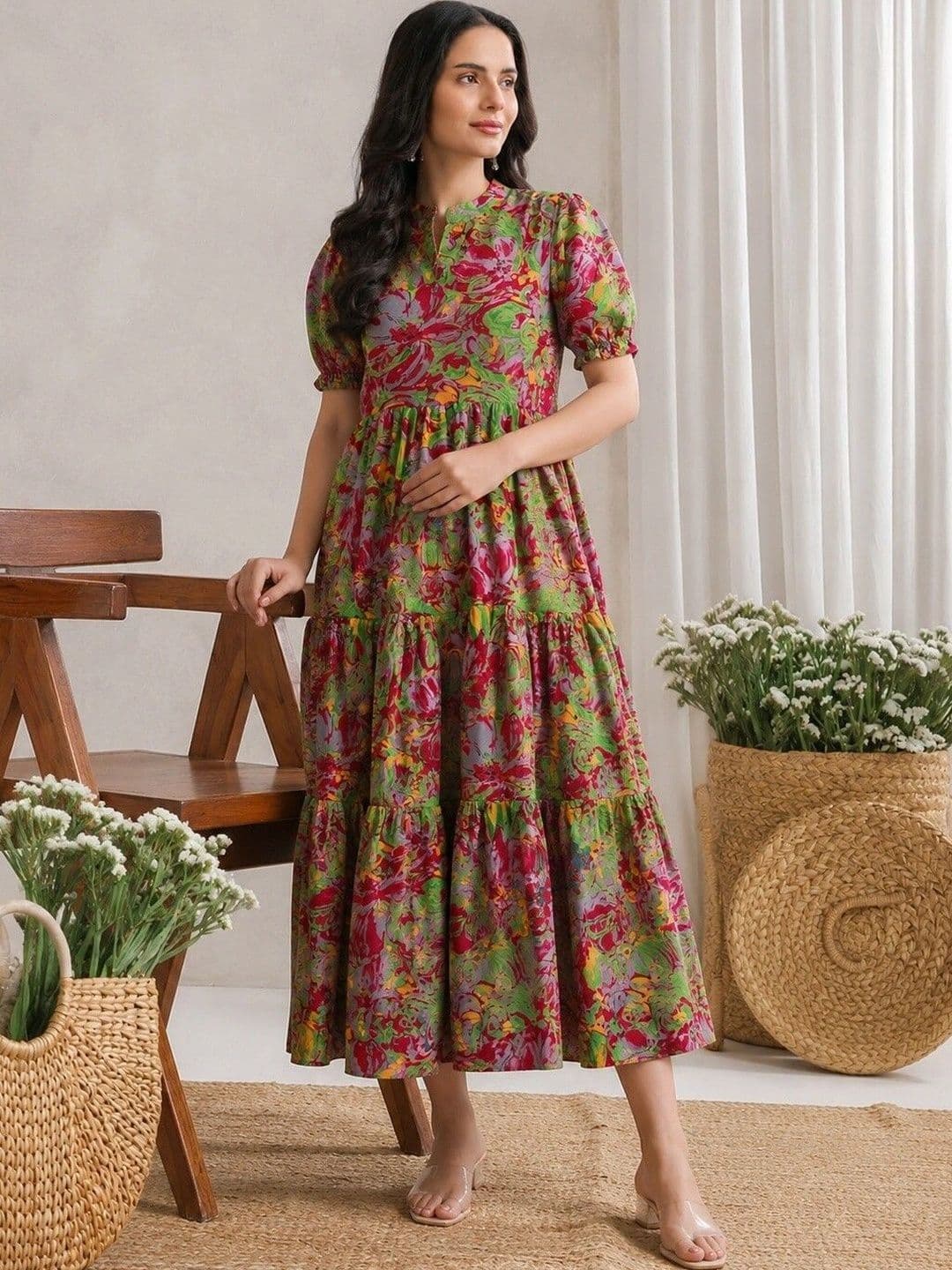 PRESHA Women Printed Kurta thumbnail 3