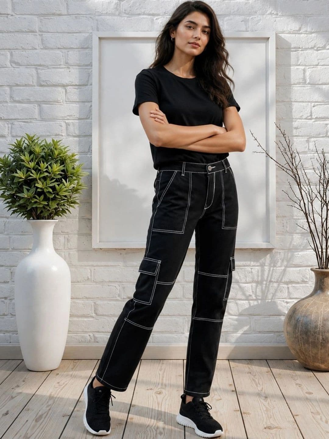FLARING Women Classic Regular Fit Mid-Rise Stretchable Jeans - view 1