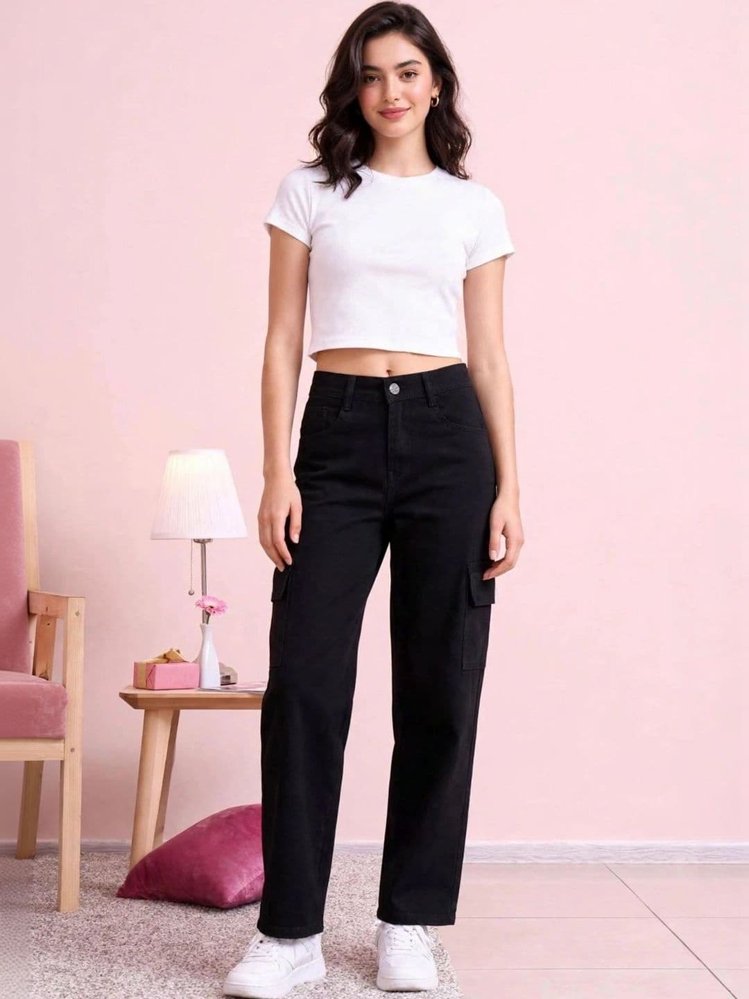 COMFITS Women Classic Regular Fit Mid-Rise Stretchable Jeans thumbnail 2