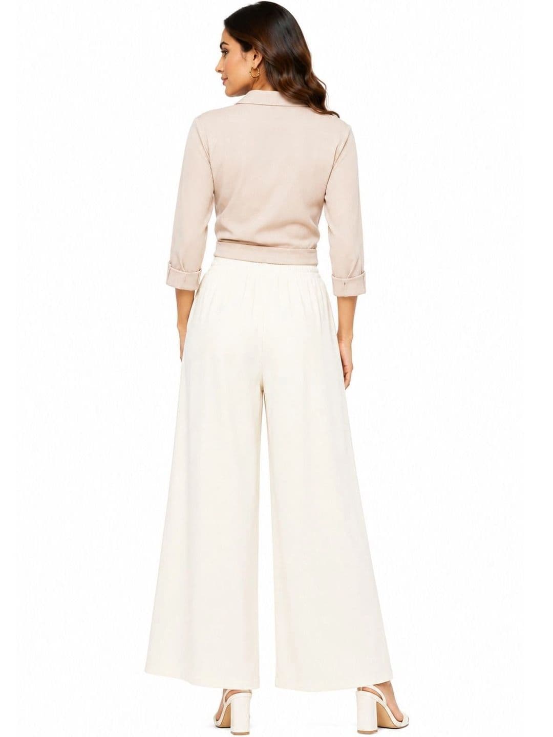 Threadbloom Women Knitted Palazzos thumbnail 5