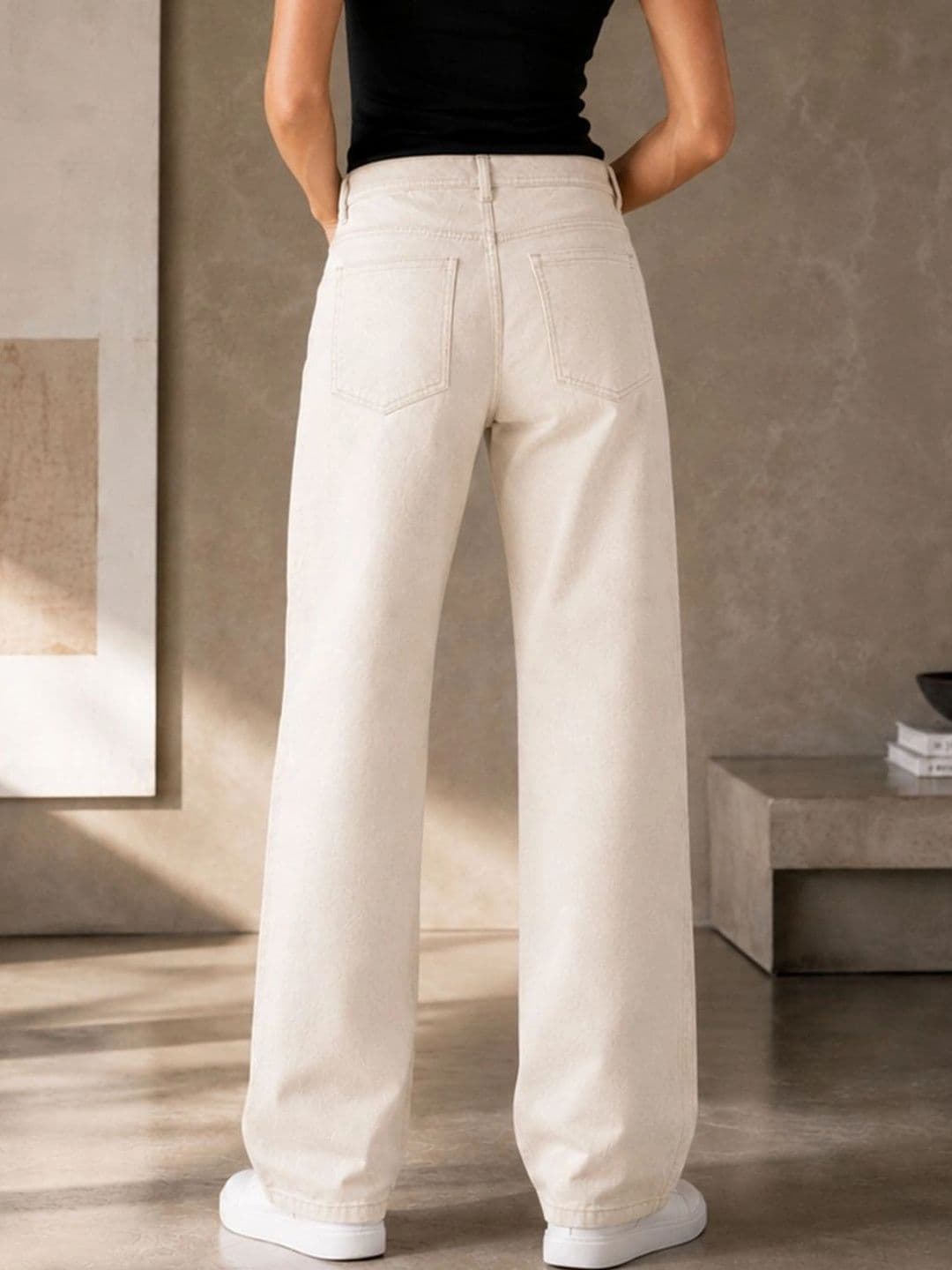 Encrypt Women Classic Regular Fit Mid-Rise Stretchable Jeans thumbnail 4