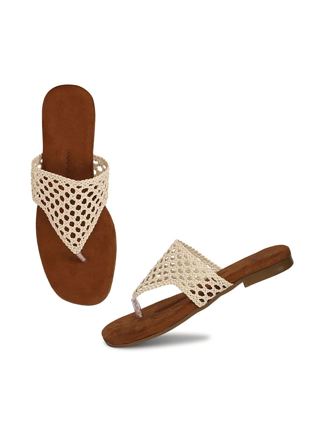 Moda Rapido Women Open Toe Flats thumbnail 5