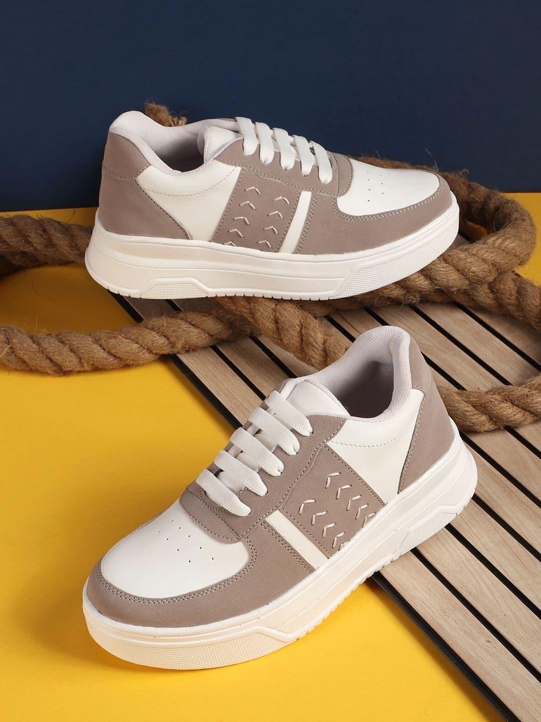 CORSICA Women Colourblocked PU Sneakers thumbnail 6