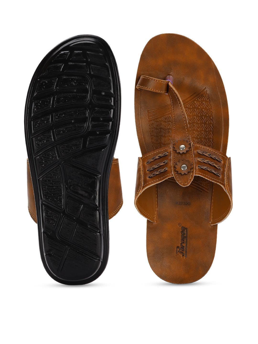 Paragon Men Sturdy Construction Ethnic Comfort Sandals thumbnail 6