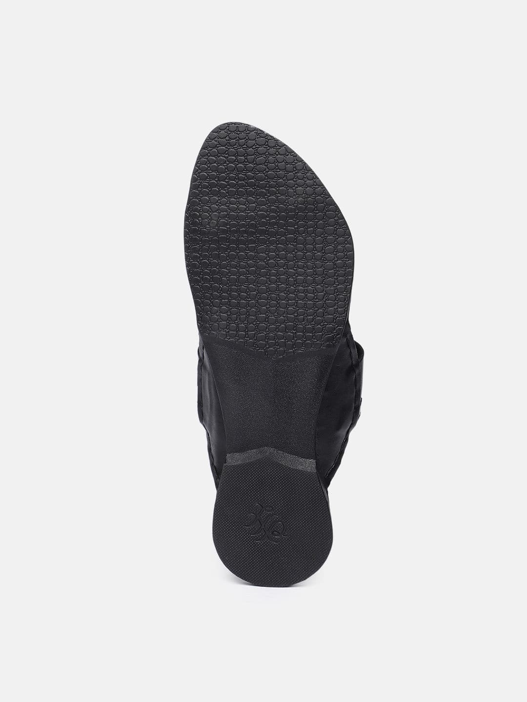 House of Pataudi Men Leather Kolhapuri Comfort Sandals thumbnail 7