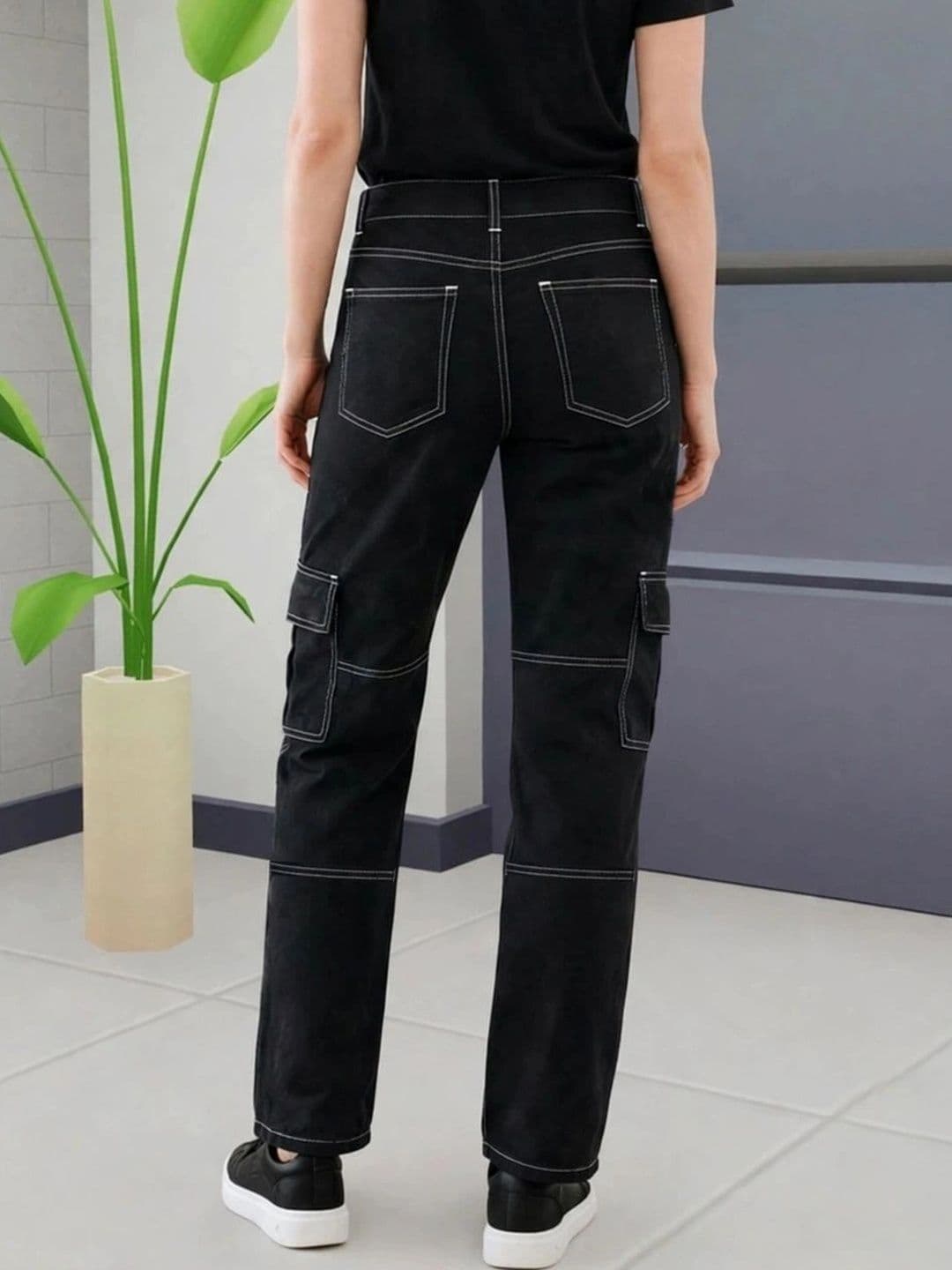 FLARING Women Classic Regular Fit Mid-Rise Stretchable Jeans thumbnail 5