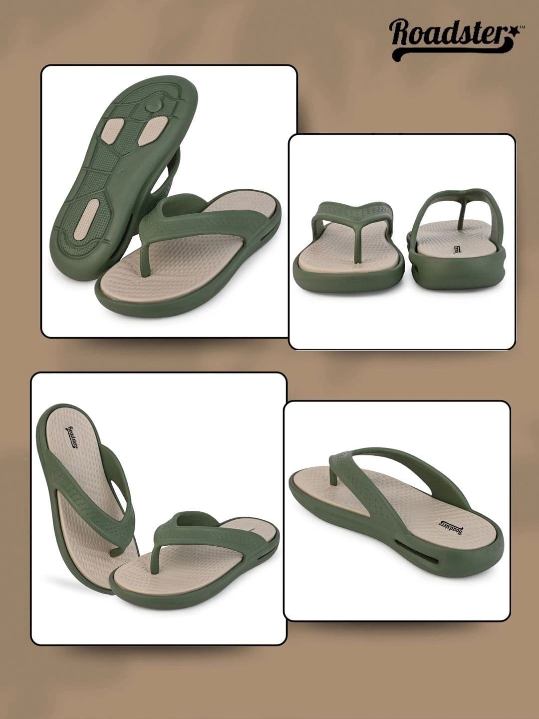 Roadster Men Thong Flip-Flops thumbnail 6