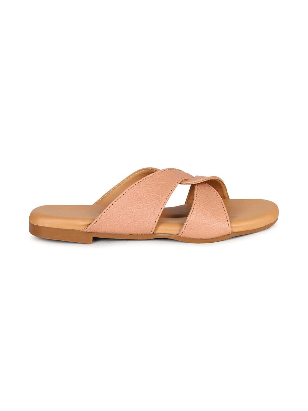 Moda Rapido Women Textured Open Toe Flats thumbnail 7
