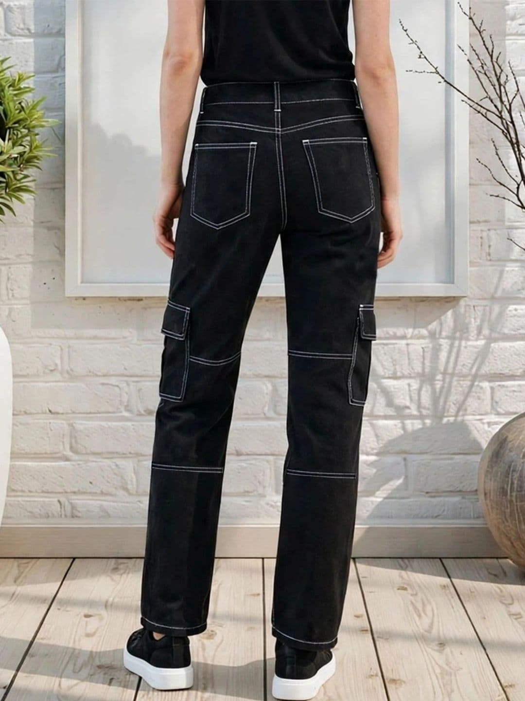 FLARING Women Classic Regular Fit Mid-Rise Stretchable Jeans thumbnail 4