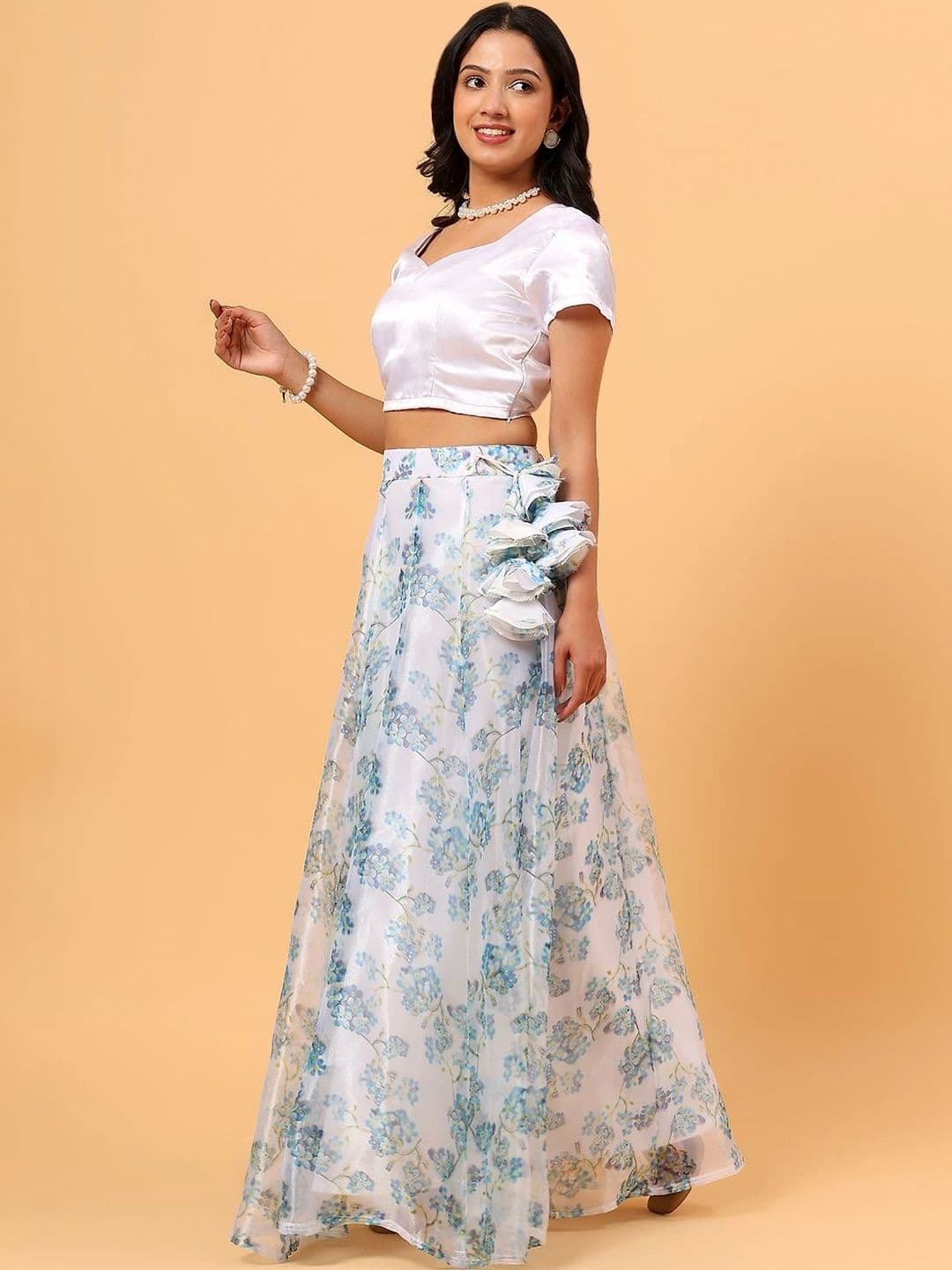 Frolic Rolic Ready to Wear Lehenga & thumbnail 3