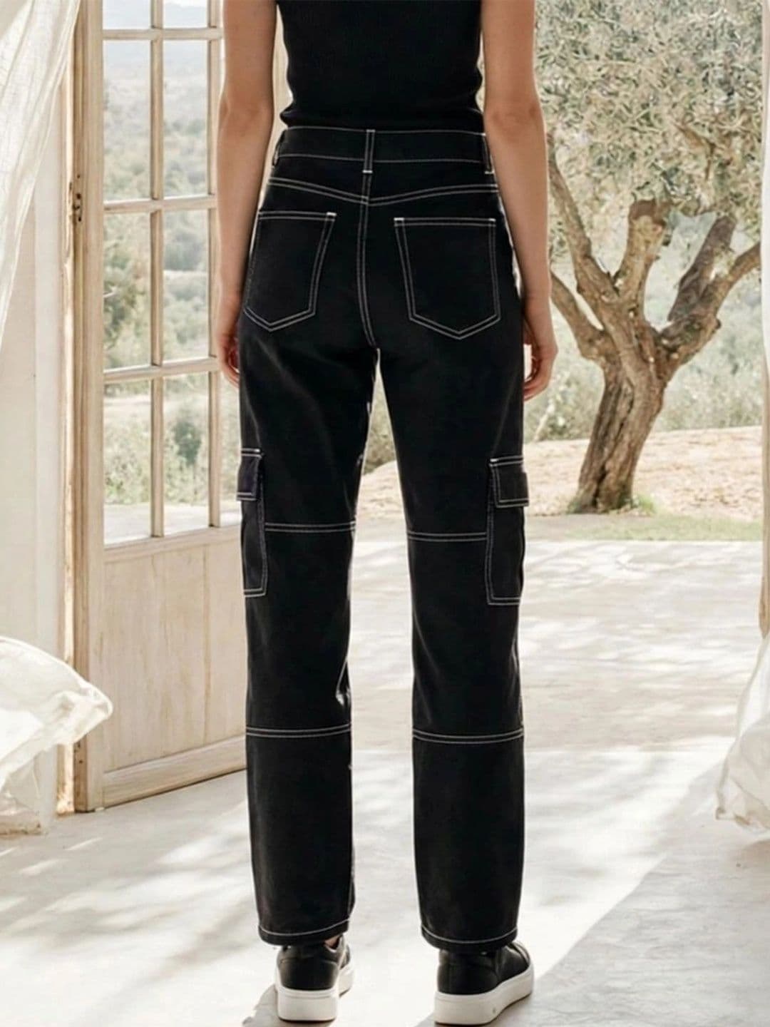 COMFITS Women Classic Regular Fit Mid-Rise Stretchable Jeans thumbnail 3