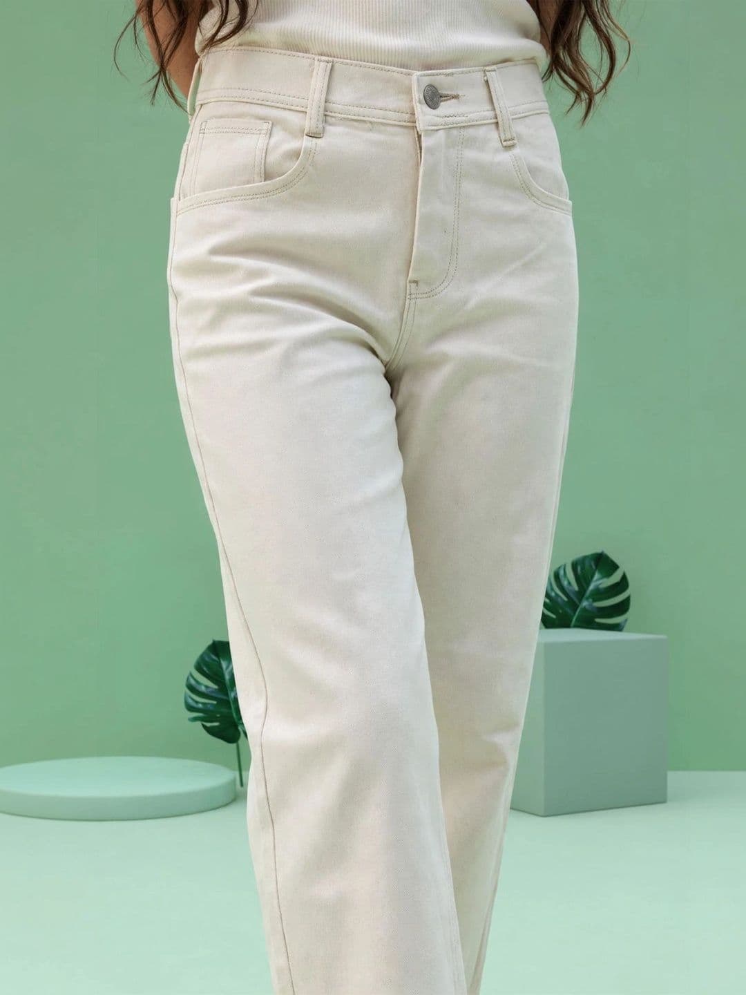 Encrypt Women Classic Regular Fit Mid-Rise Stretchable Jeans thumbnail 5