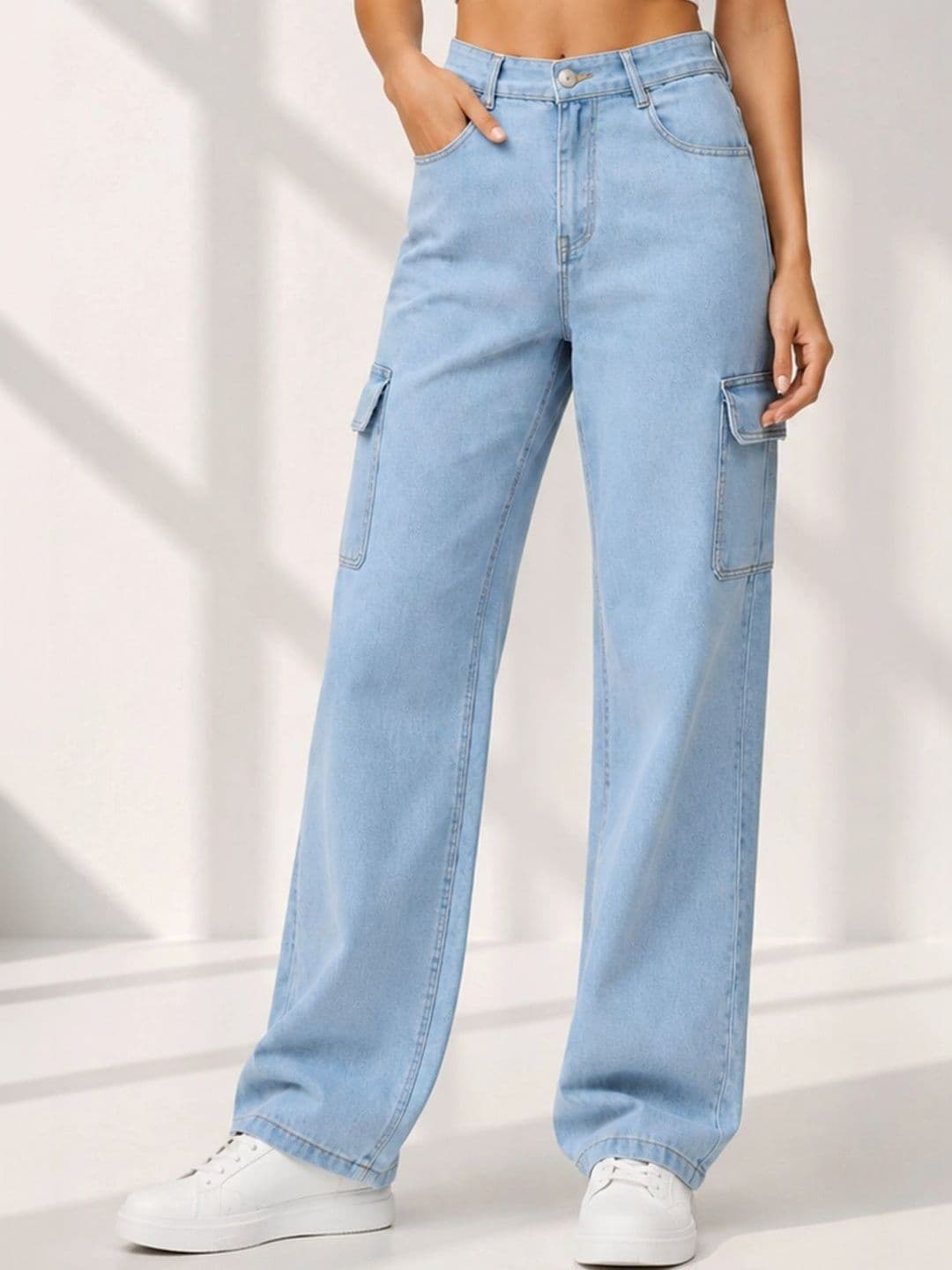 jeancherry Women Classic Regular Fit Mid-Rise Stretchable Jeans - view 1