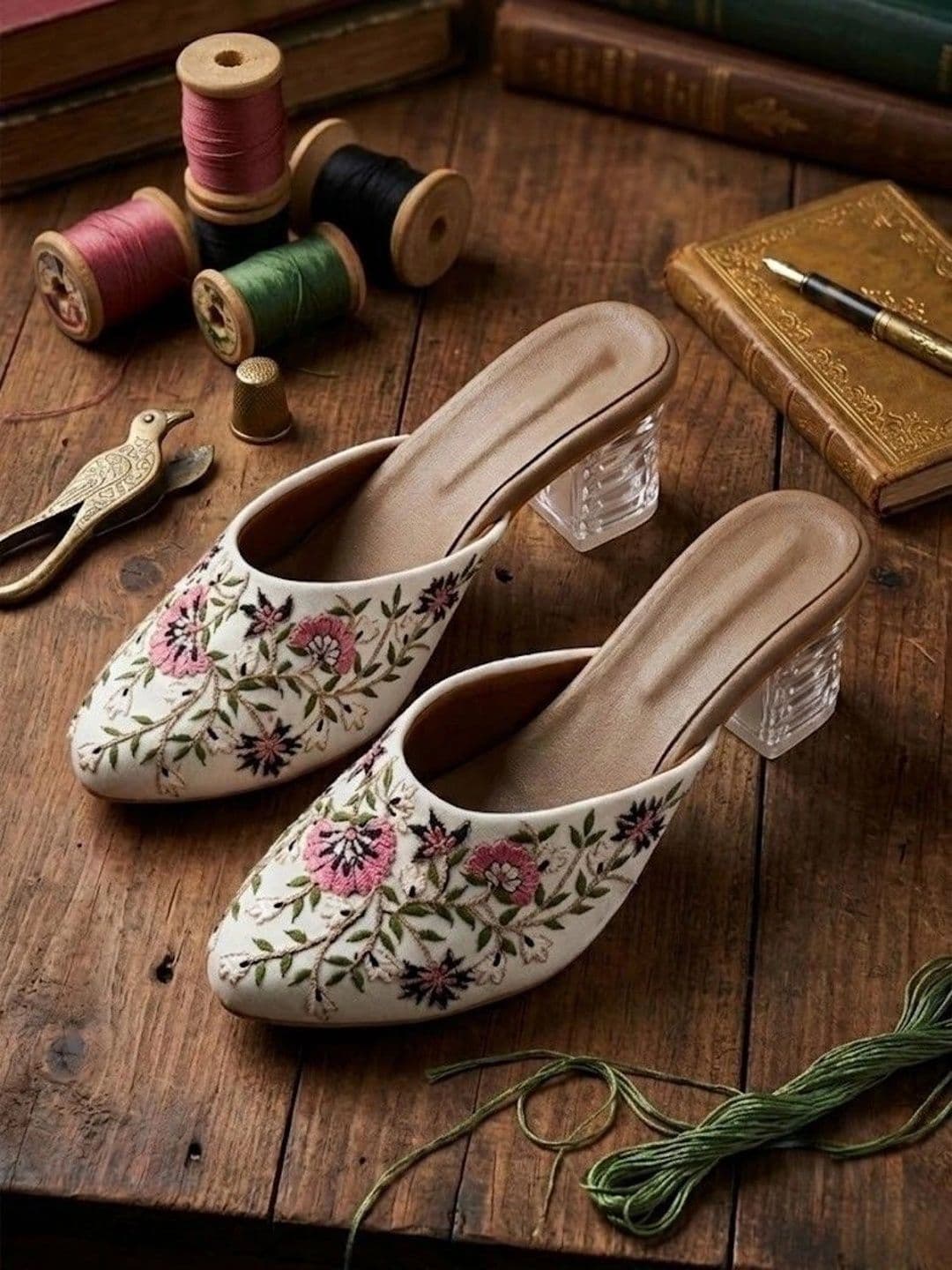 Sangria Block Mules thumbnail 6