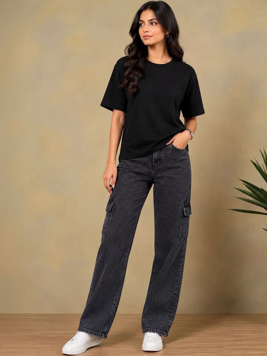 jeancherry Women Classic Regular Fit Mid-Rise Stretchable Jeans thumbnail 7