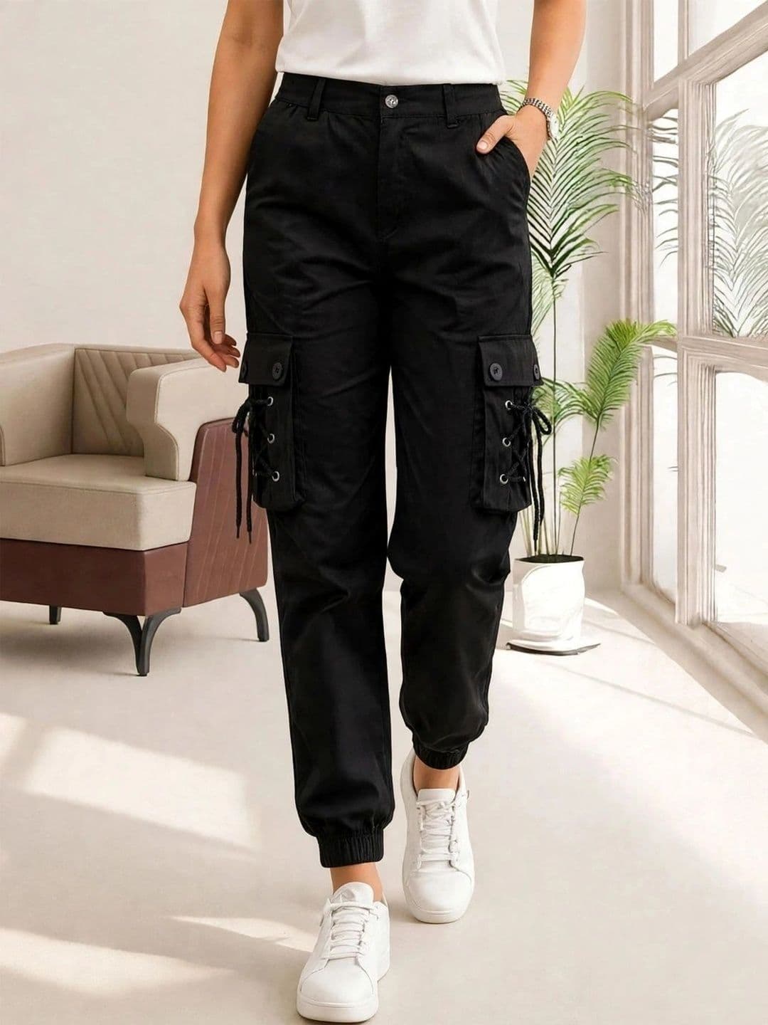 COMFITS Women Classic Regular Fit Mid-Rise Coated Stretchable Jeans - view 1