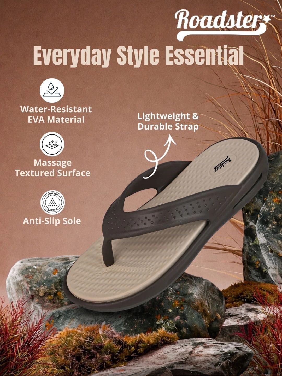 Roadster Men Thong Flip-Flops thumbnail 6