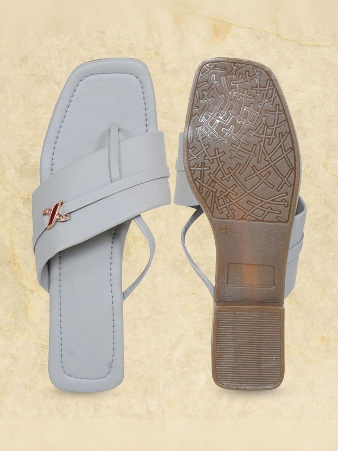 DressBerry Women One Toe Flats thumbnail 2