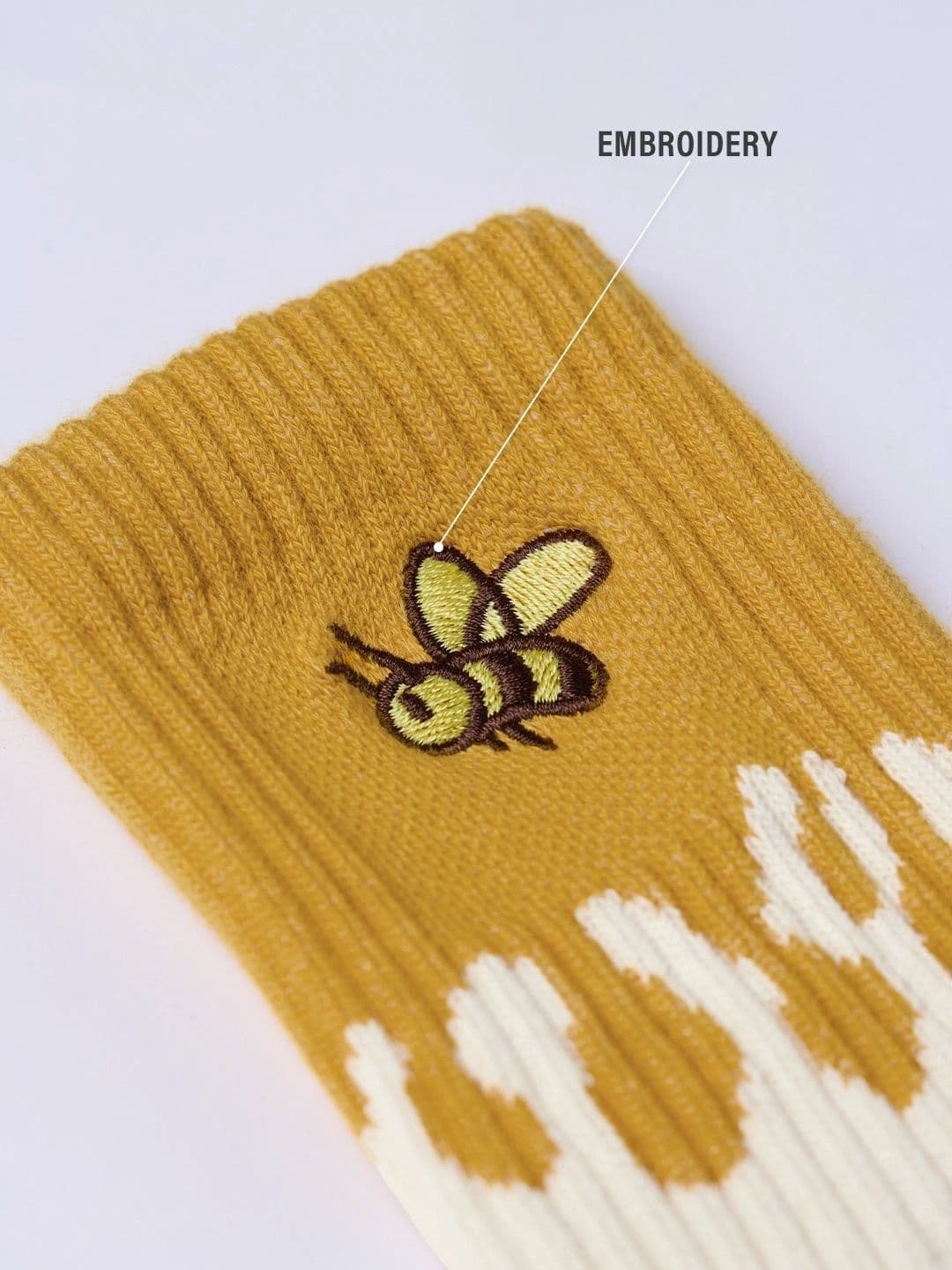 The Souled Store Unisex Cotton Blend Patterned Above Ankle Socks thumbnail 7