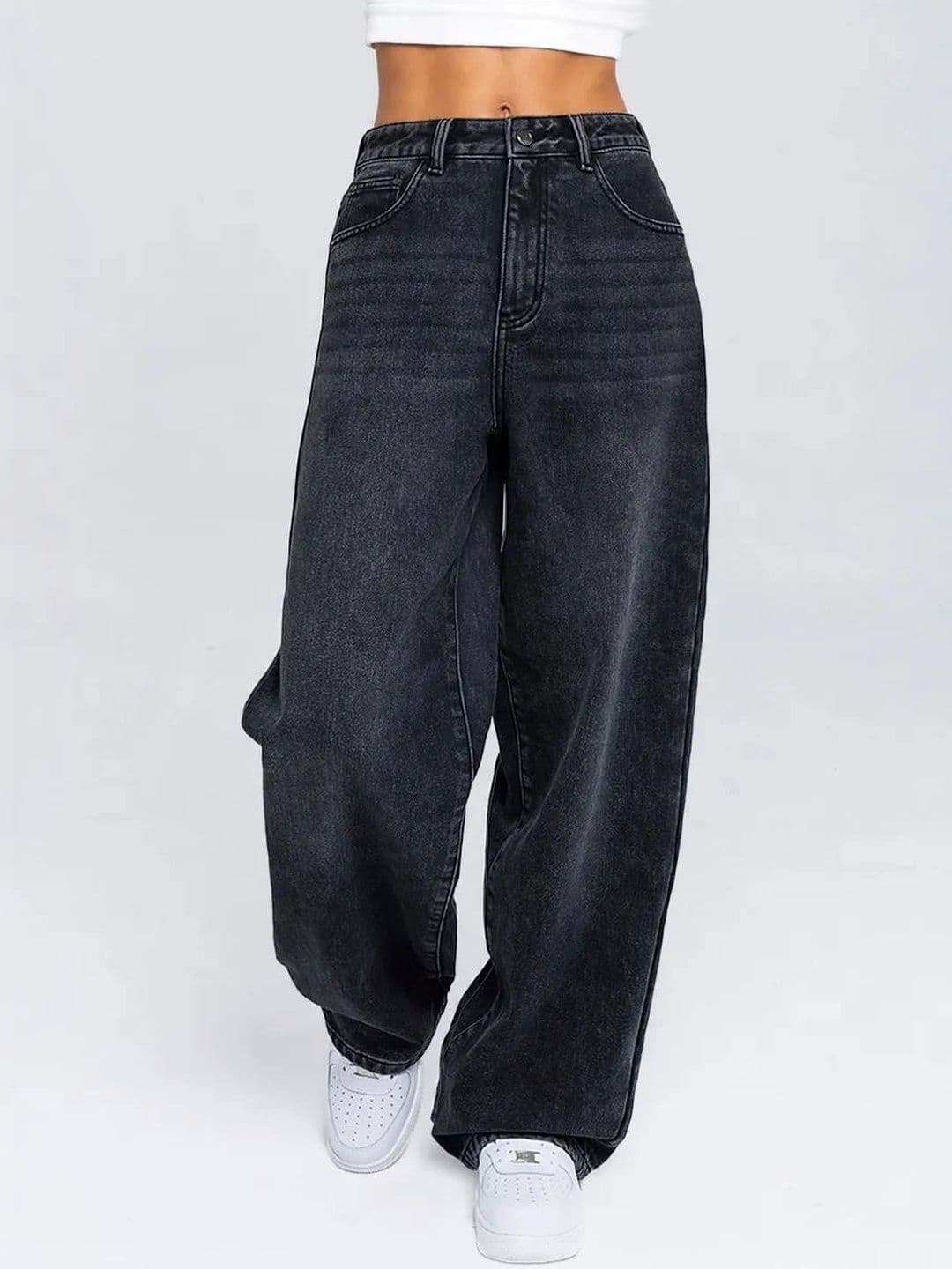 AAV2 Women Wide Leg High-Rise Stretchable Jeans - view 1