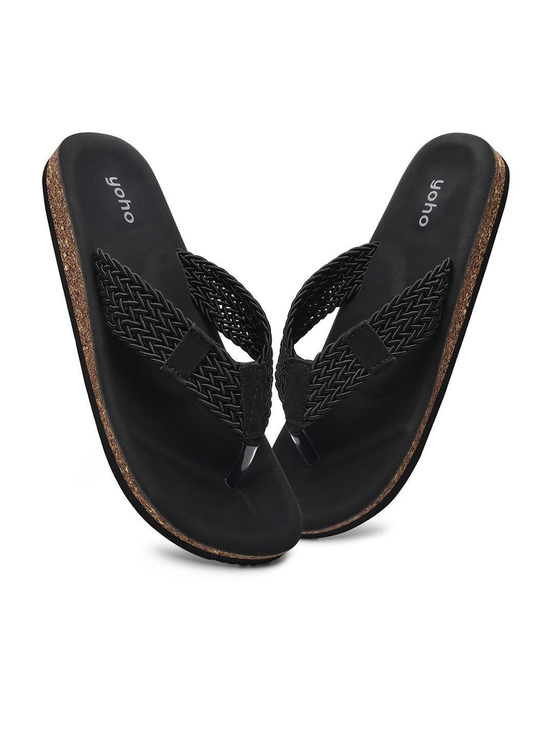 Yoho Men Bonfire Nova Cushion Comfort- Lightweight & Anti Skid Everyday Use Slipper thumbnail 4