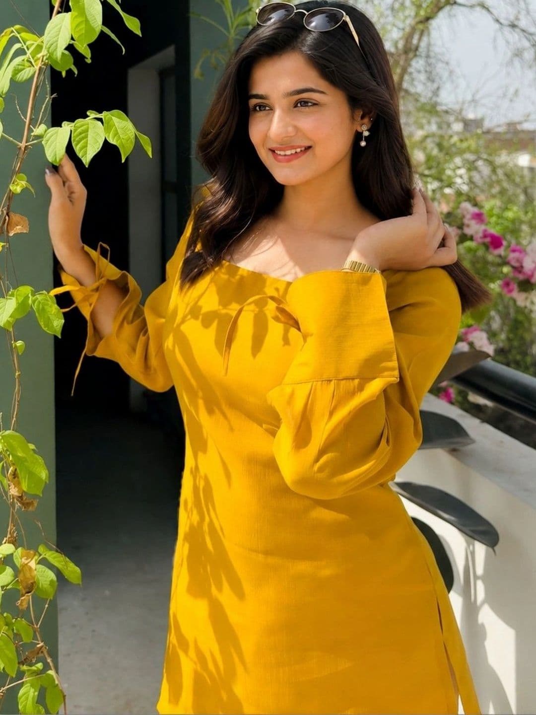 TWINS LADY Women Floral Regular Kurti with Patiala thumbnail 3