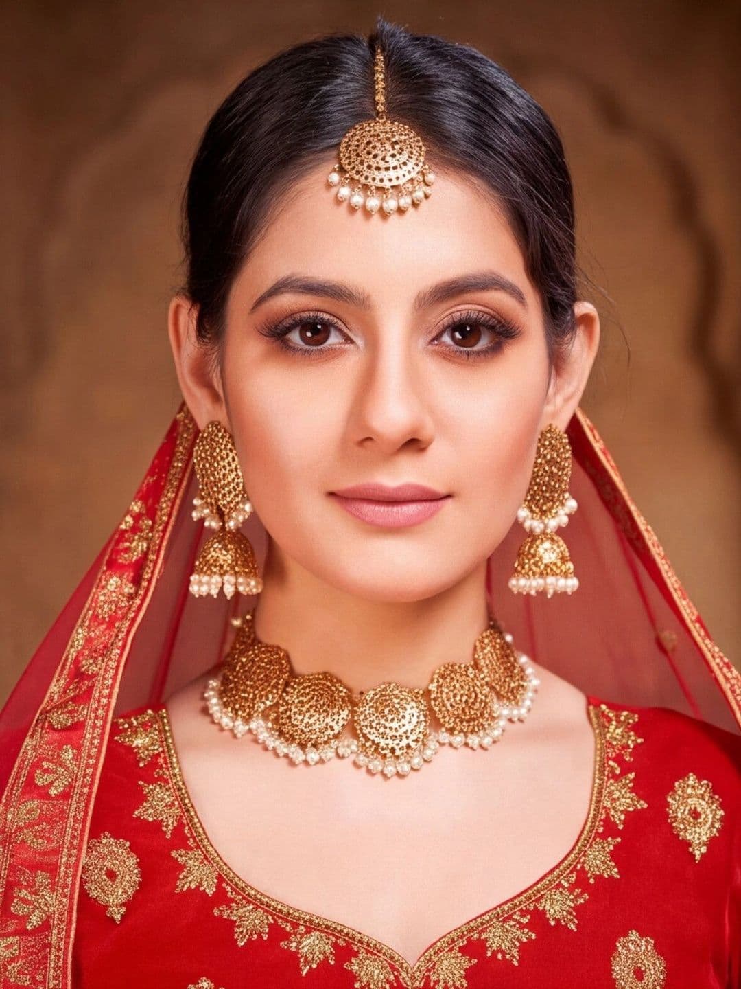 Sangria Embroidered Semi-Stitched Lehenga & Unstitched Blouse With Dupatta thumbnail 4
