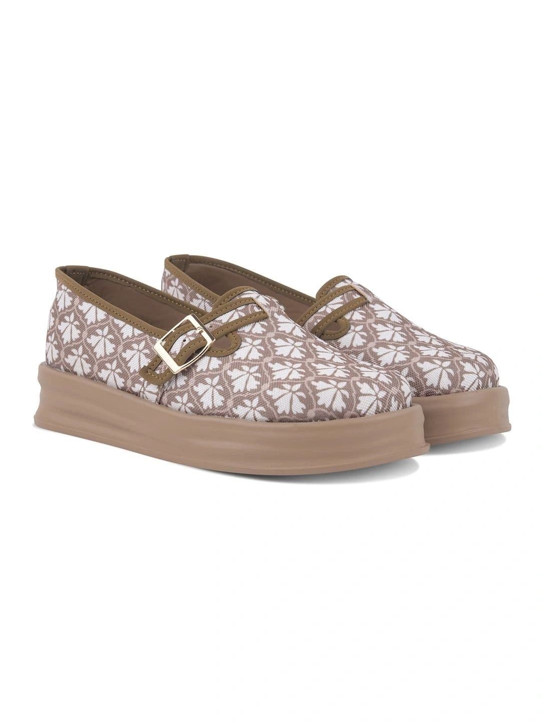 SHUZ TOUCH Women Printed Suede Sneakers thumbnail 3