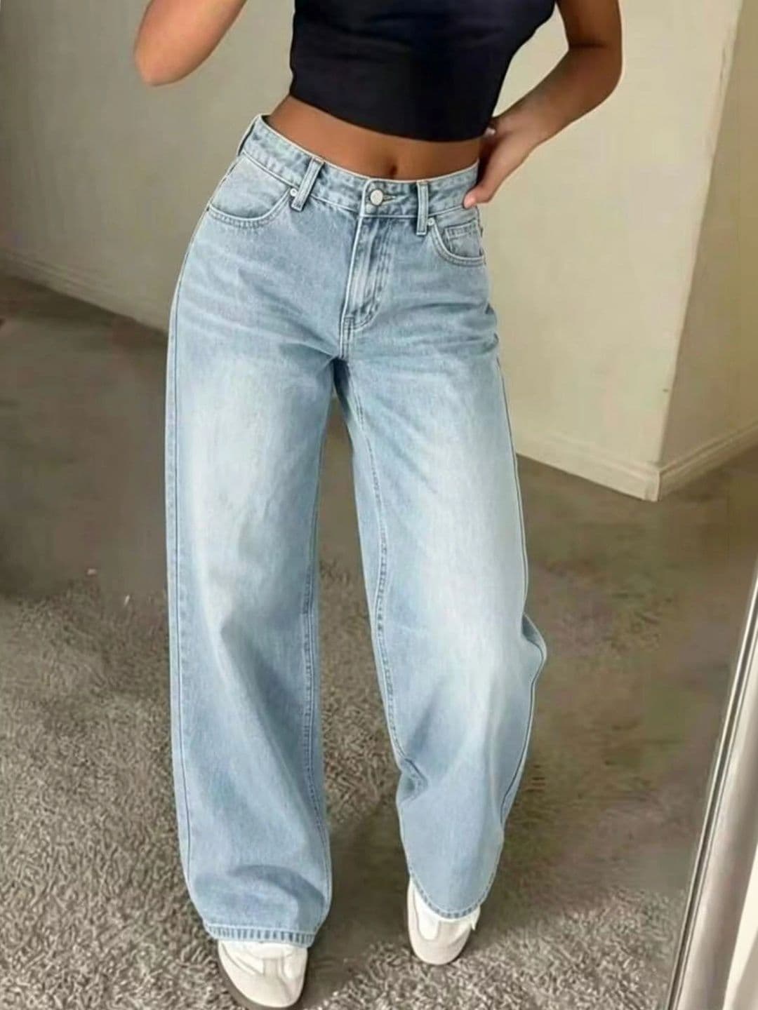 Koetler Women High-Rise Stretchable Jeans thumbnail 3