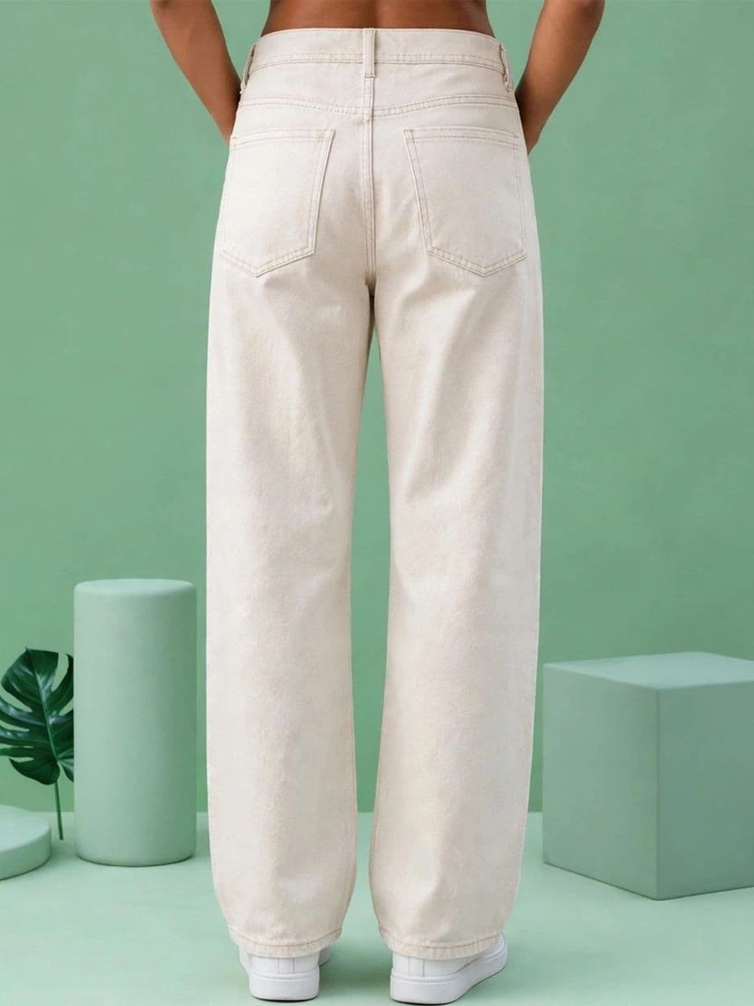 Encrypt Women Classic Regular Fit Mid-Rise Stretchable Jeans thumbnail 6