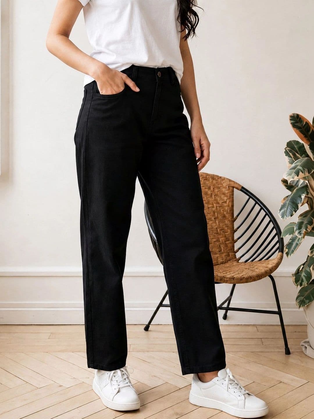 FLARING Women Classic Regular Fit Mid-Rise Stretchable Jeans - view 1