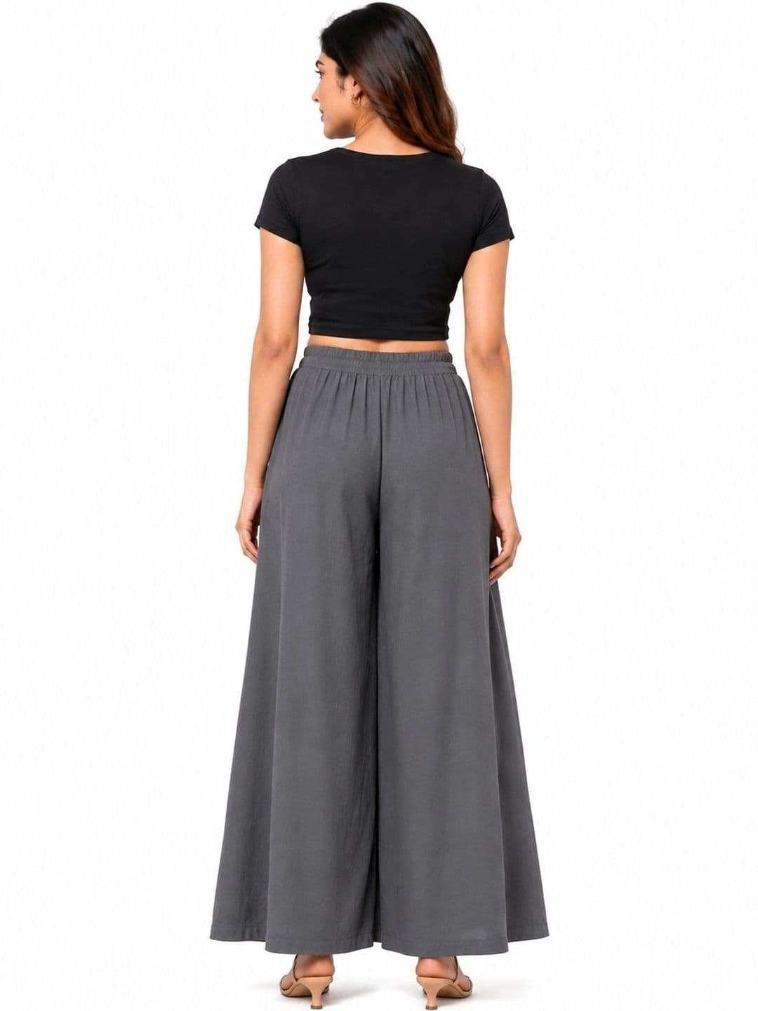 Threadbloom Women Knitted Ethnic Palazzos thumbnail 2