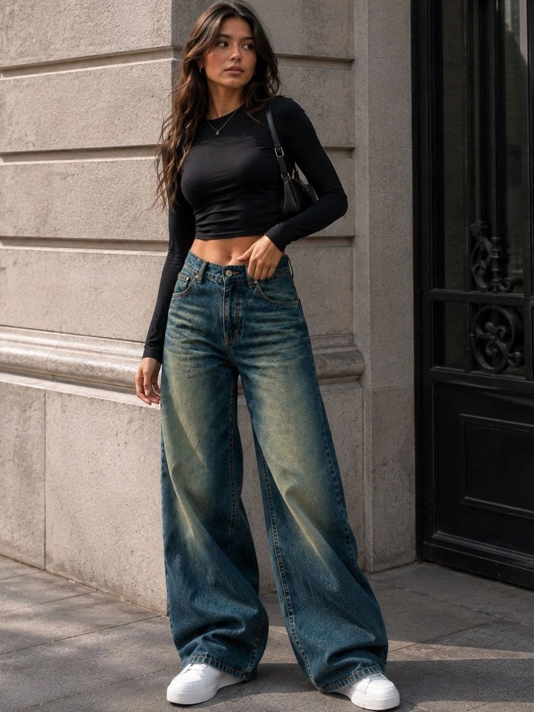 CUTOFF Women Regular Fit High-Rise Jeans thumbnail 2