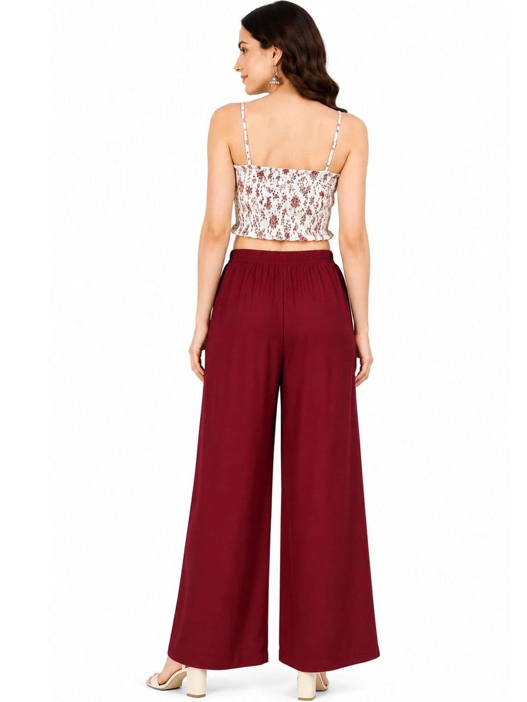 Threadbloom Women Knitted Palazzos thumbnail 2
